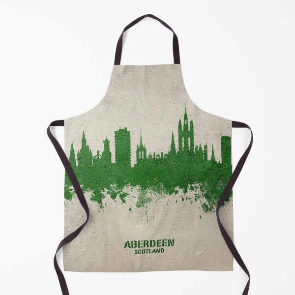 Item preview, Aberdeen Scotland Skyline designed and sold by ArtPrints.