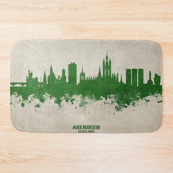 Item preview, Aberdeen Scotland Skyline designed and sold by ArtPrints.