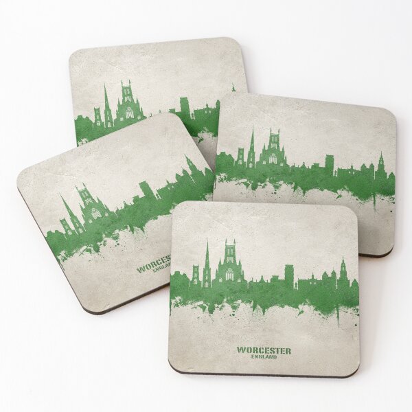 Item preview, Worcester England Skyline designed and sold by ArtPrints.