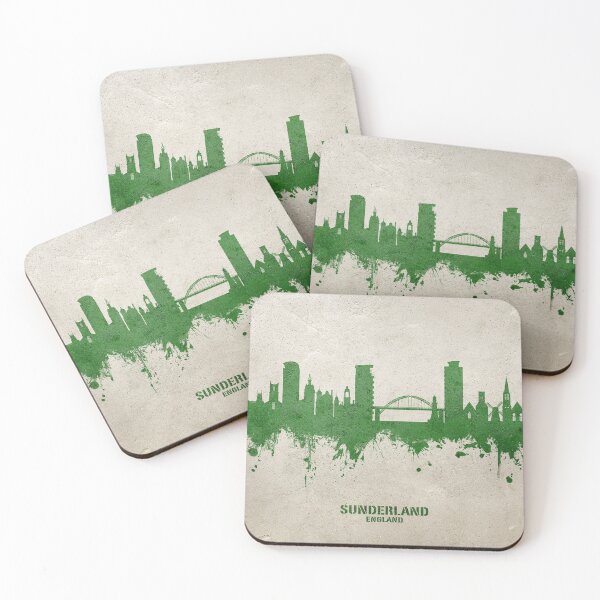 Item preview, Sunderland England Skyline designed and sold by ArtPrints.