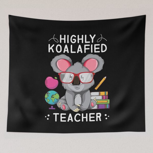 Item preview, Highly Koalafied Teacher designed and sold by bestshirtdesign.