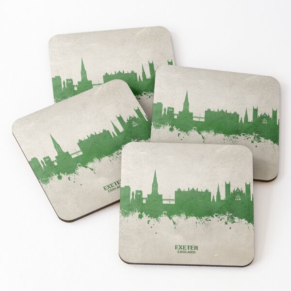 Item preview, Exeter England Skyline designed and sold by ArtPrints.