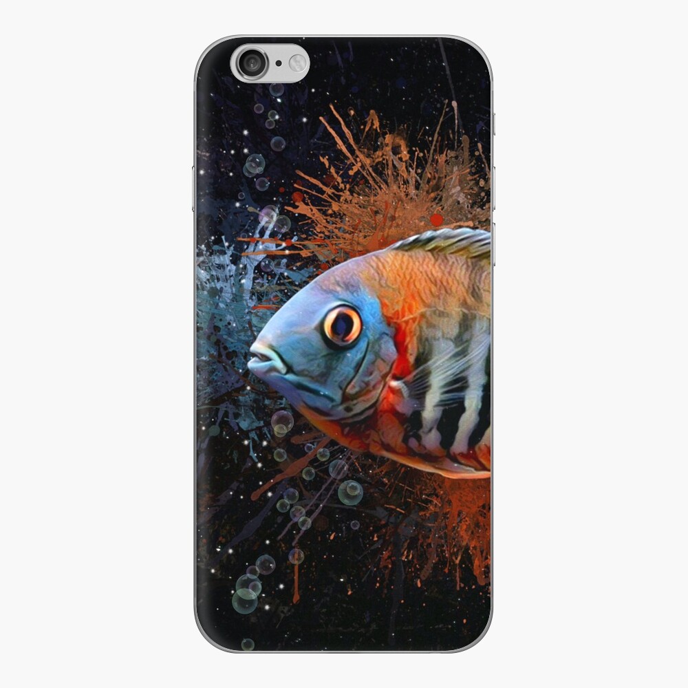 Red Thum Fish Swimming In Coral iPhone 15 Plus Case by Chuck