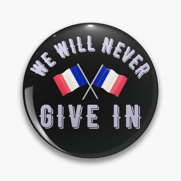 Item preview, We will never give in designed and sold by TonsPOD.