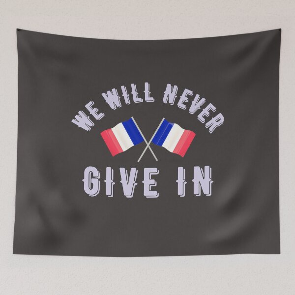 Item preview, We will never give in designed and sold by TonsPOD.