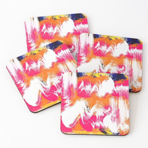 Item preview, Abstract multicolor dynamic artistic background with creative splashes and shabby brush strokes effect. designed and sold by FENIO.