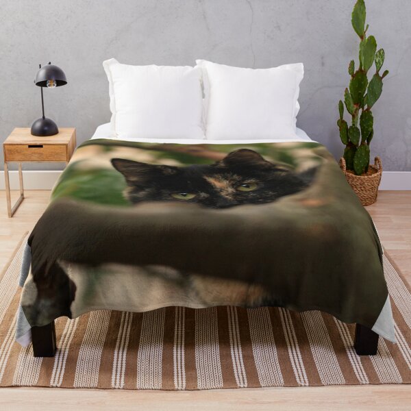 Item preview, Cute cat sitting on tree designed and sold by olena2552.