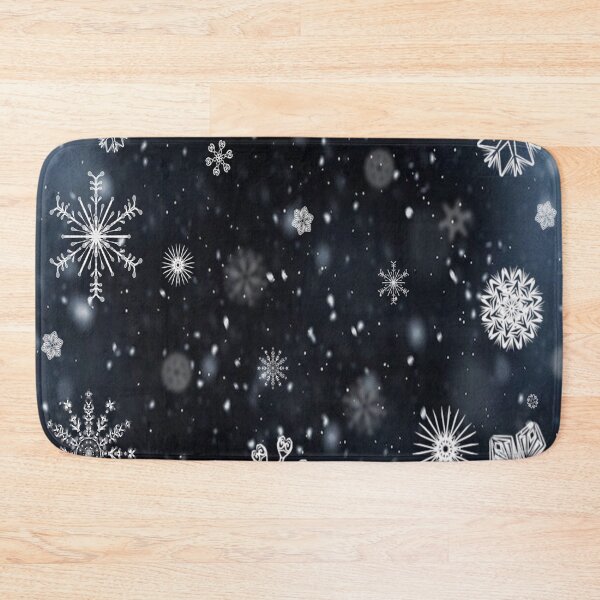 Item preview, Snowflakes on Midnight Christmas Sky designed and sold by WOW TeesAndThings.