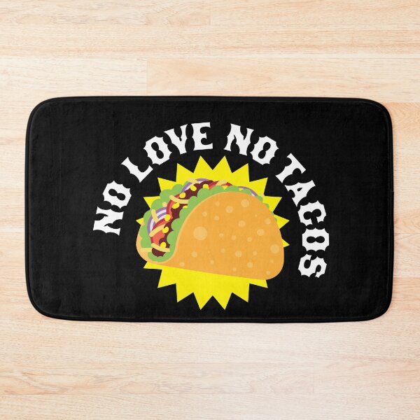 Item preview, No Love No Tacos designed and sold by sundae-artisan.