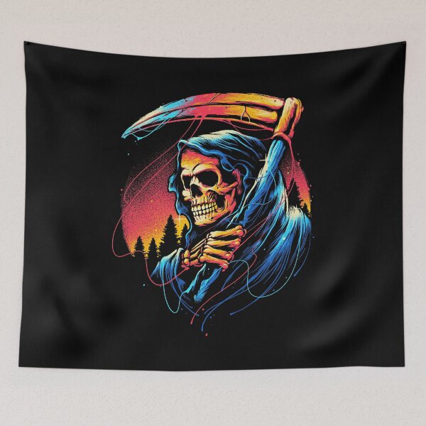 Item preview, Rainbow Reaper designed and sold by glitchy-gorilla.