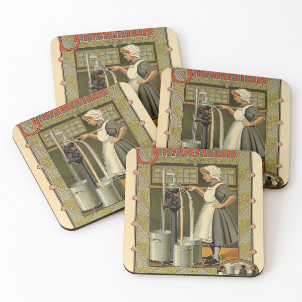 Item preview, retro pump separator die grossten handseparatoren des welt designed and sold by CorasPosters.
