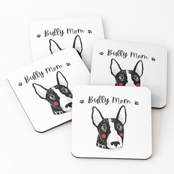 Item preview, Bully Mom Face for the Proud Bull Terrier Mom designed and sold by urbanattitudeco.