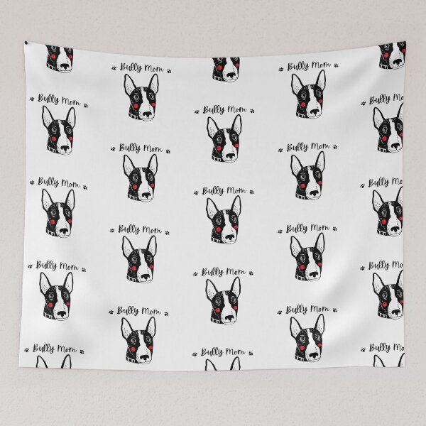Item preview, Bully Mom Face for the Proud Bull Terrier Mom designed and sold by urbanattitudeco.