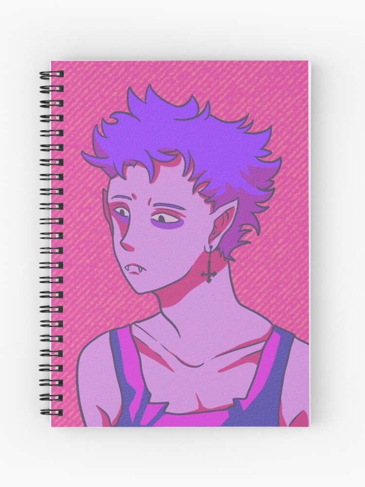 Thumbnail 1 of 3, Journal, Purple vampire designed and sold by isisislas.
