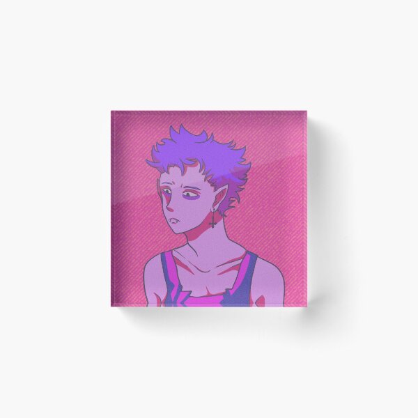 Purple vampire Acrylic Block