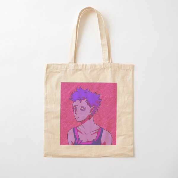 Purple vampire Cotton Tote Bag