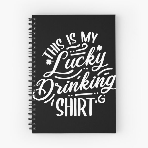 Item preview, This Is My Lucky Drinking Shirt designed and sold by -Dominik-.