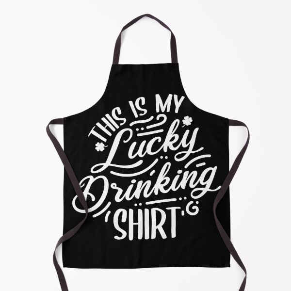 Item preview, This Is My Lucky Drinking Shirt designed and sold by -Dominik-.