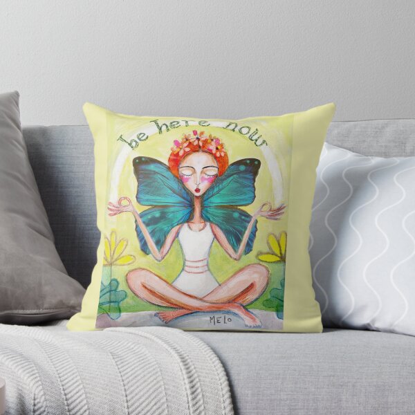 Now Throw Pillow