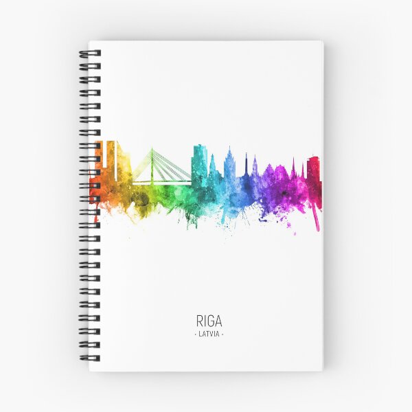 Item preview, Riga Latvia Skyline designed and sold by ArtPrints.
