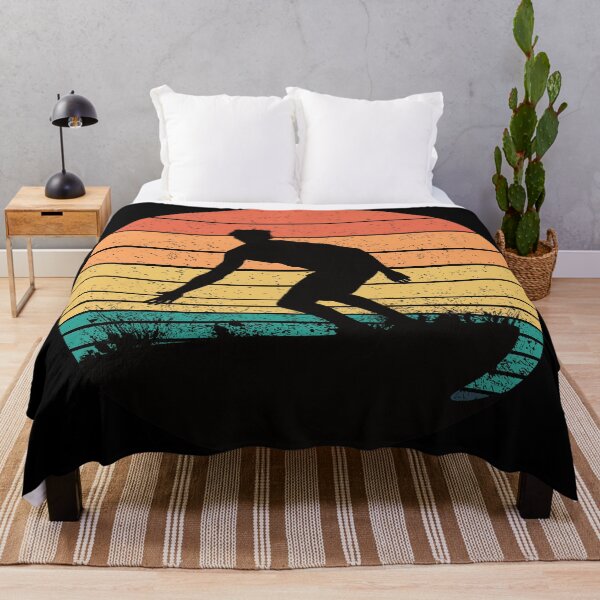 Item preview, Surfer With Retro Vintage Sunset designed and sold by Primroaddesigns.