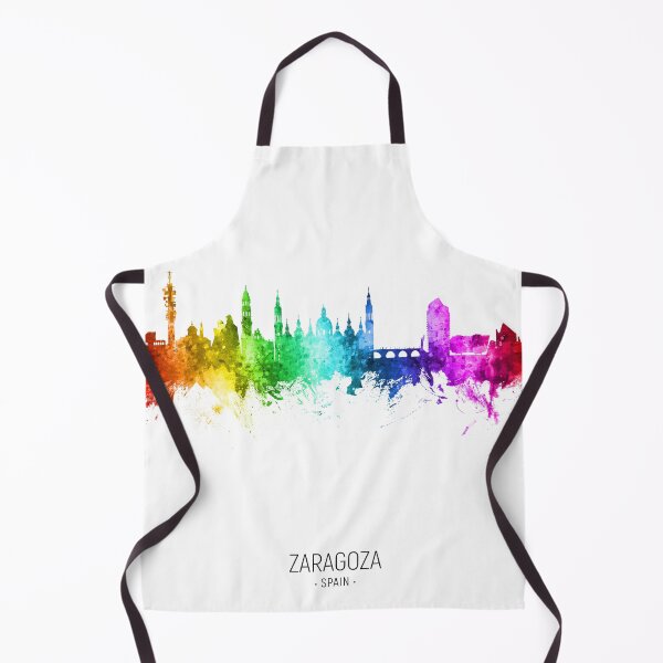 Item preview, Zaragoza Spain Skyline designed and sold by ArtPrints.