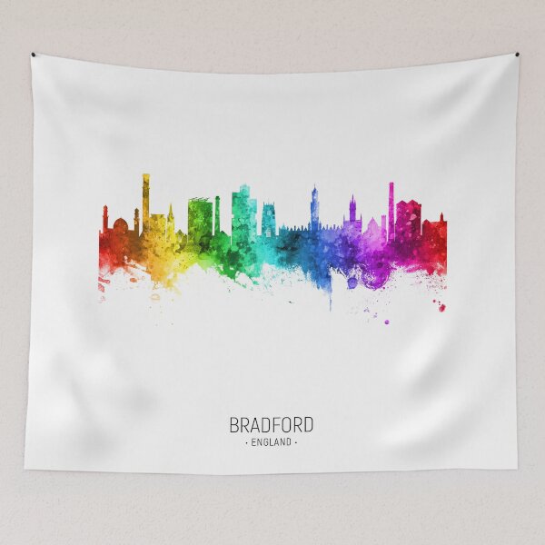 Item preview, Bradford England Skyline designed and sold by ArtPrints.