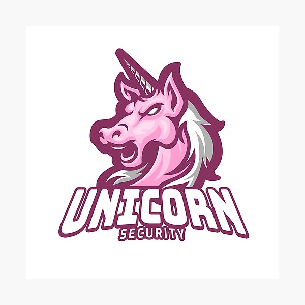 Item preview, funny cute Unicorn security designed and sold by GoodyLeo.