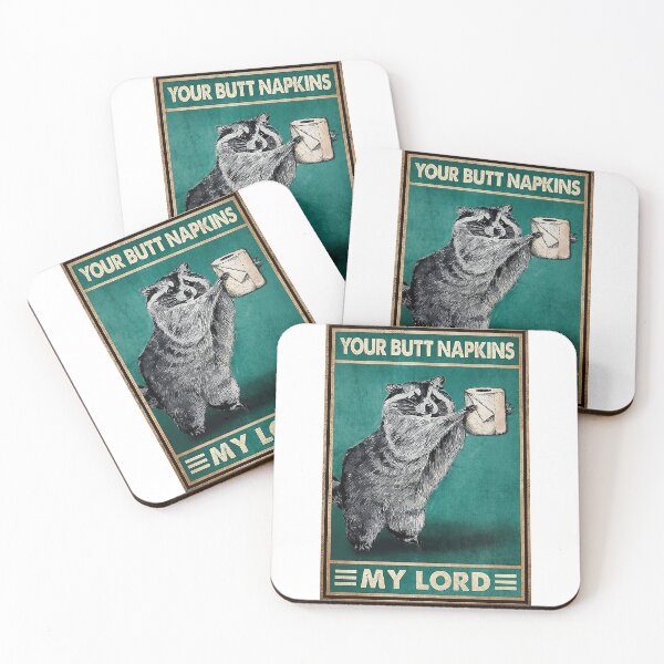 Item preview, Ratel Your Butt Napkins My Lord designed and sold by IrenesFowler.