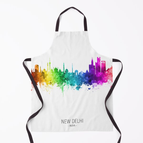 Item preview, New Delhi India Skyline designed and sold by ArtPrints.