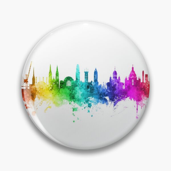 Artikelvorschau, Helsinki Finland Skyline entworfen und verkauft von ArtPrints.