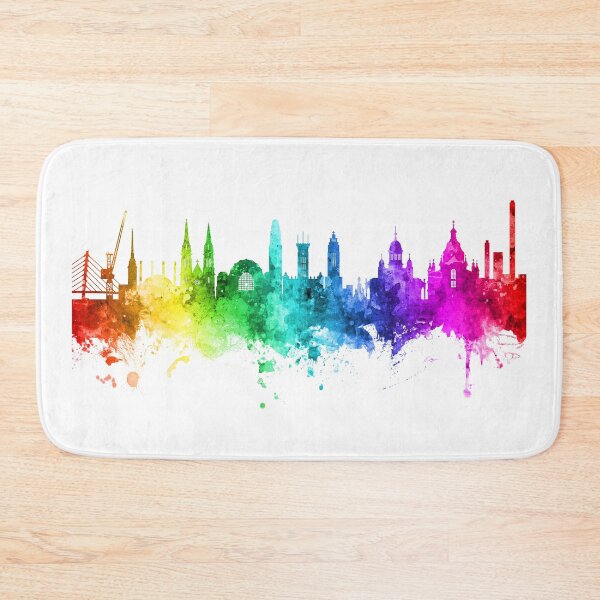 Aperçu de l'œuvre Helsinki Finland Skyline créée et vendue par ArtPrints.