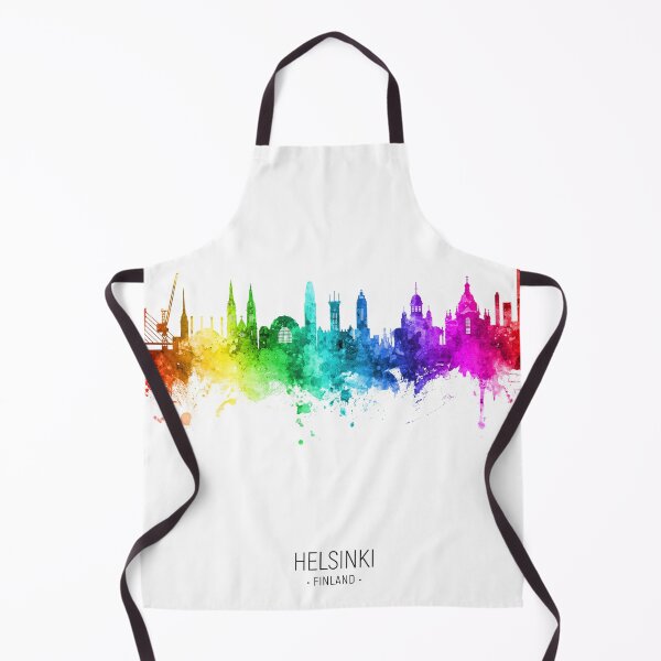Item preview, Helsinki Finland Skyline designed and sold by ArtPrints.