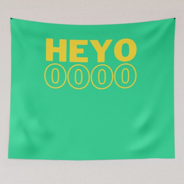 Item preview, HEYYOOOO | Positive optimistic minimalist design designed and sold by Global-Calming.
