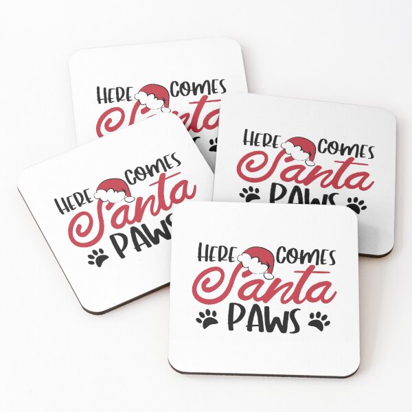 Item preview, Here Comes Santa Paws designed and sold by babaeupho.