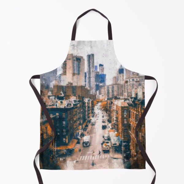 Artikelvorschau, New York, Manhattan-Panorama entworfen und verkauft von AM FineArtPrints.
