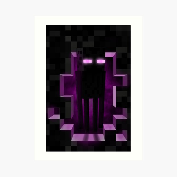 Minecraft Enderman - 3D Printable Minecraft Enderman Papercraft Template