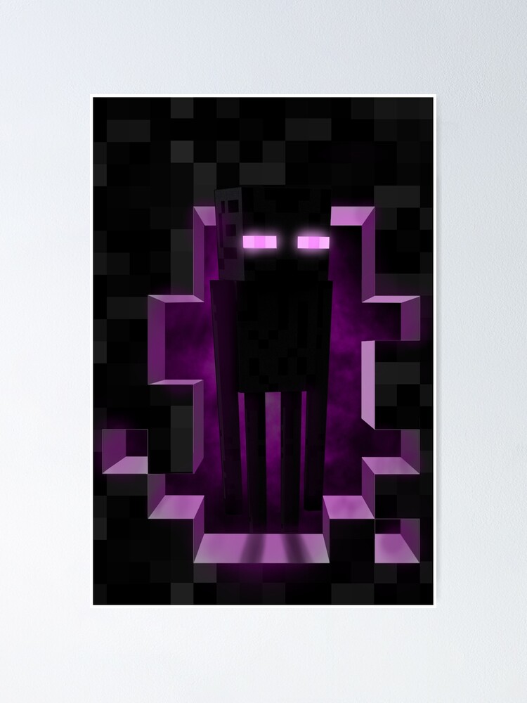 Minecraft Enderman - 3D Printable Minecraft Enderman Papercraft Template