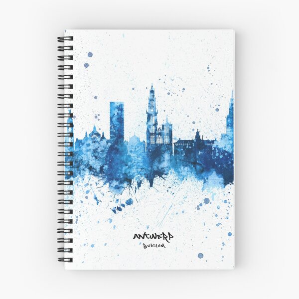 Item preview, Antwerp Belgium Skyline designed and sold by ArtPrints.