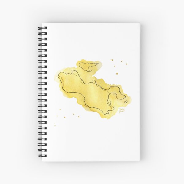 Seychellen, Praslin, Aquarell Spiralblock