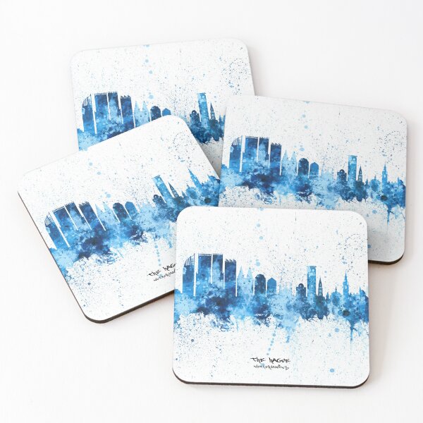 Item preview, The Hague Netherlands Skyline designed and sold by ArtPrints.