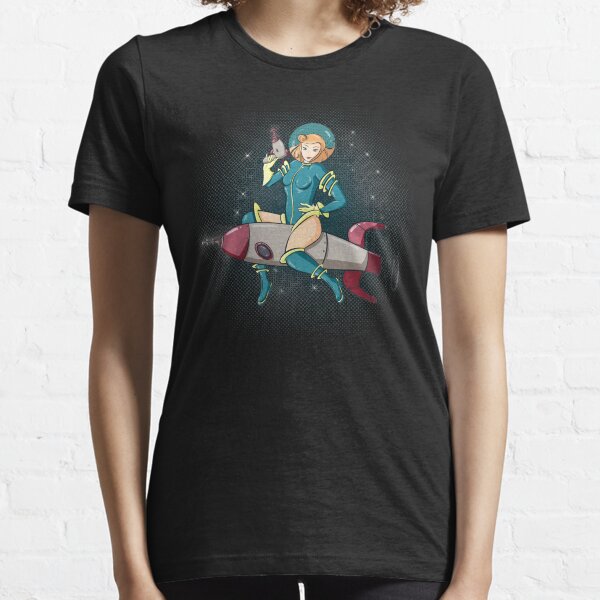 Rocket Ride Pinup Essential T-Shirt