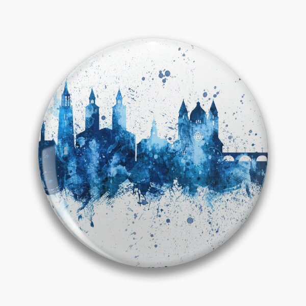 Item preview, Maastricht The Netherlands Skyline designed and sold by ArtPrints.