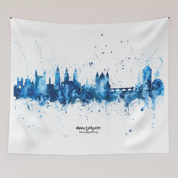 Item preview, Maastricht The Netherlands Skyline designed and sold by ArtPrints.