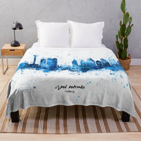 Artikelvorschau, San Antonio Texas Skyline entworfen und verkauft von ArtPrints.