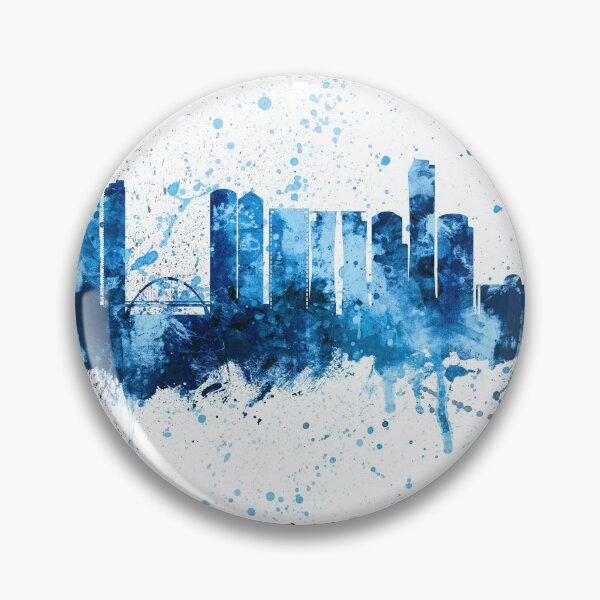 Item preview, Tel Aviv Israel Skyline designed and sold by ArtPrints.