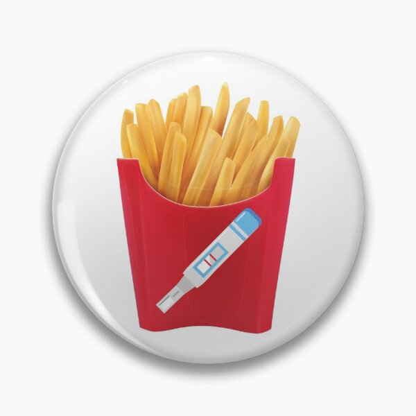Item preview, French Fries transfer day tradition - PUPO - Pregnant until proven otherwise - modern street wear for infertility and ivf designed and sold by HaychGee.