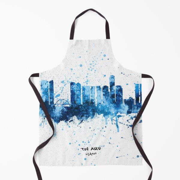 Item preview, Tel Aviv Israel Skyline designed and sold by ArtPrints.