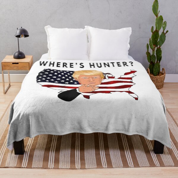 Item preview, Where's Hunter Trump Biden Funny Trump Saying designed and sold by Pratt3443.