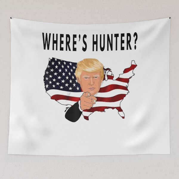 Item preview, Where's Hunter Trump Biden Funny Trump Saying  designed and sold by Pratt3443.